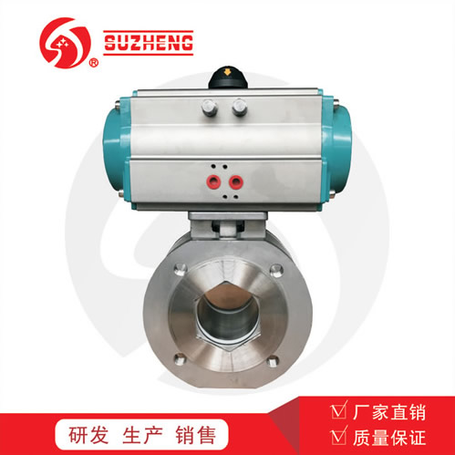 氣動(dong)薄形法(fǎ)蘭球閥(fa)