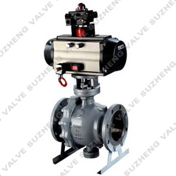 氣動(dong)固定式(shi)球閥