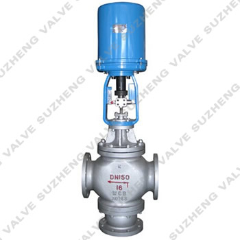 ZDLX電(dian)動三通(tōng)合流分(fèn)流調節(jie)閥