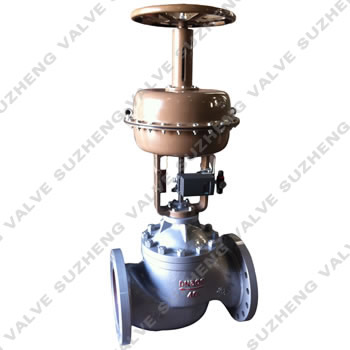 氣動帶(dai)手動套(tào)筒調節(jiē)閥