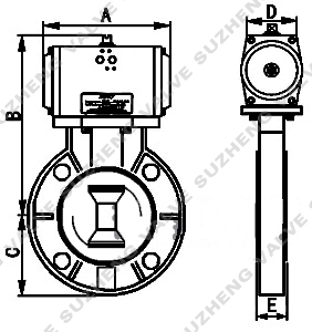 氣動(dòng)塑料蝶閥(fa)