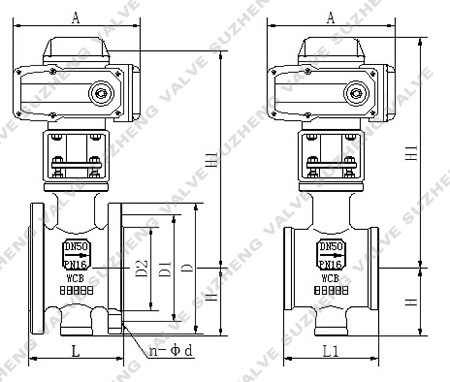 電(diàn)動調節(jiē)V型球閥(fá)